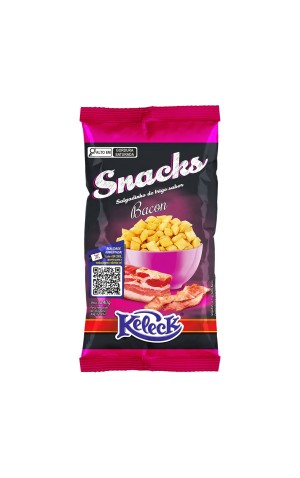 00) KELECK SNACK  40G BACON CX/24