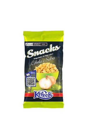 00) KELECK SNACK  40G CEBOLA E SALSA CX/24