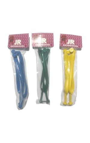 18) TIRA DE CHINELO COLORIDA SORTIDA EMB 41/42 DZ/12