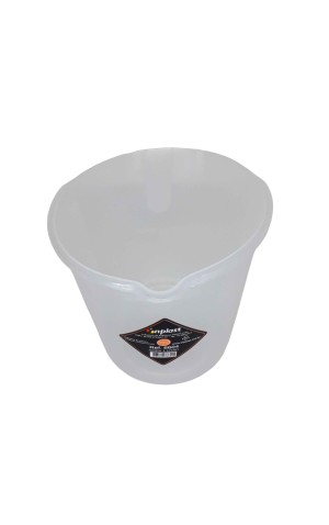 12) PLASTICO JARRA SEM TAMPA 1L INPLAST PC/36