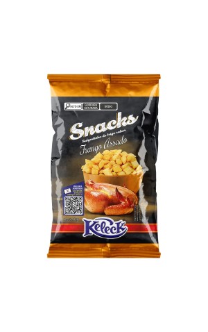 00) KELECK SNACK  70G FRANGO ASSADO CX/20