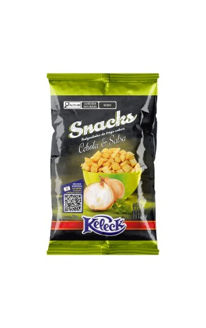 00) KELECK SNACK  70G CEBOLA E SALSA CX/20