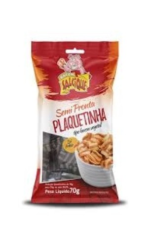 00) SALCIQUE BACON PLAQUETINHA LISTRADA 70G PC/50