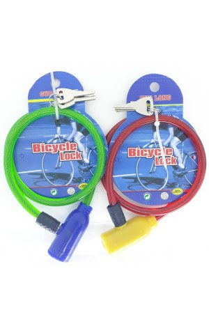 10) CADEADO BICICLETA 65CM UN/1
