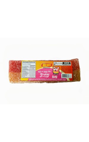 00) MOCOVIT  80G GELEIA DE FRUTAS CX/48