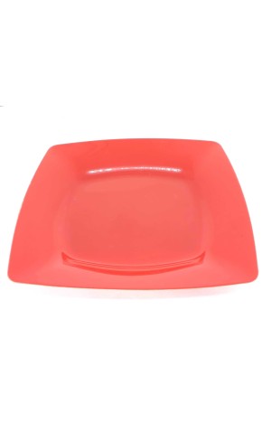 12) PLASTICO PRATO QUADRADO SORTIDO PC/50