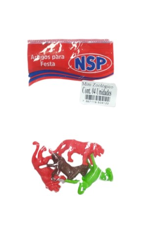 17) MINI ZOOLOGICO C/4 PC/10