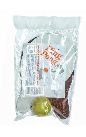 22) BRINQUEDO KIT RAQUETE PING PONG COM BOLINHA PC/12