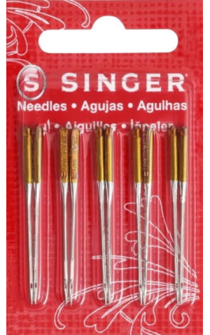 23) AGULHAS N16 PARA MAQUINA CARTELA CR/10