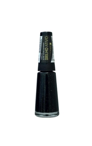 26) ESMALTE GLITER (PRETO) SO PARA CONTRARIAR PC/12