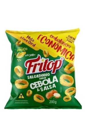 00) FRITOP SALGADINHO 200G CEBOLA E SALSA PC/10