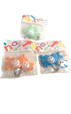 10) GANCHO C/2 PEZINHO RB PC/12