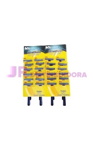 15) BARBEADOR AZUL 3 LAMINAS CR/24