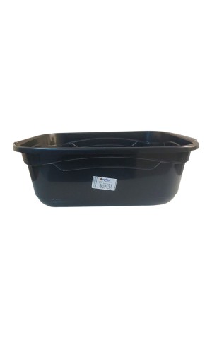 12) PLASTICO TACHO RETANGULAR INPLAST 11L PC/24