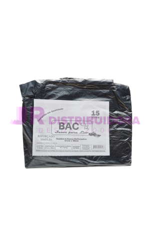 16) SACO DE LIXO  15L PC/50