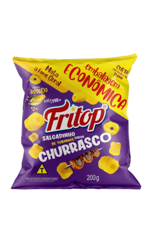 00) FRITOP SALGADINHO 200G CHURRASCO PC/10