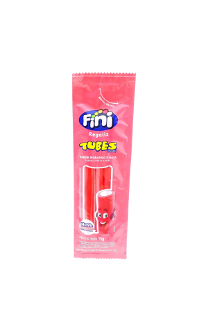 00) FINI TUBES MORANGO NATA CX/12