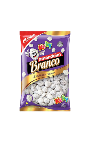 00) KUKY  70G AMENDOIM BRANCO CLASSIC CX/40