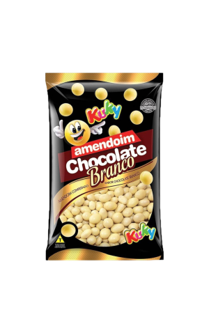 00) KUKY  70G AMENDOIM CHOCOLATE BRANCO CX/40