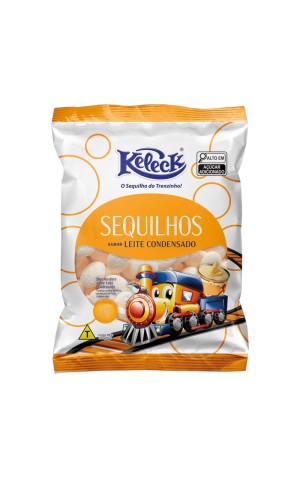 00) KELECK SEQUILHO 100G LEITE CONDENSADO CX/17