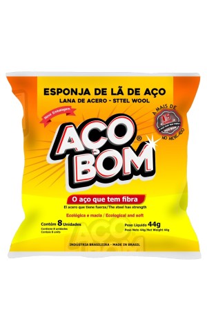 16) ESPONJA DE ACO ACO BOM PC/12