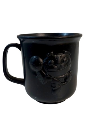 12) PLASTICO CANECA COR SORTIDA COM DESENHO CX/15