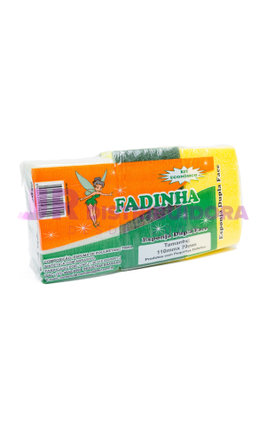 11) ESPONJA DE LOUCA C/5 COM PEQUENOS DEFEITOS PC/50