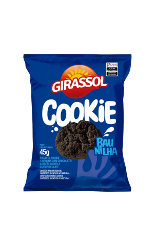 00) GIRASSOL COOKIE BAUNILIHA CHOCOLATE 45G CX/100