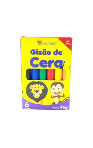 13) GIZ DE CERA PEQUENO GROSSO 45G DZ/12