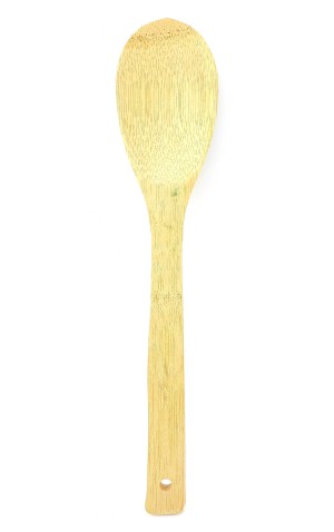 11) COLHER BAMBU MEDIA 30MM DZ/12