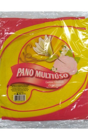 16) PANO MULTIUSO AMARELO C/1 25X35 PC/60