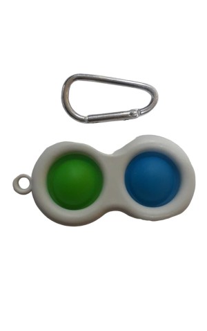 28) CHAVEIRO PAUPIT COM MOSQUETINHO CORES SORTIDAS DZ/12