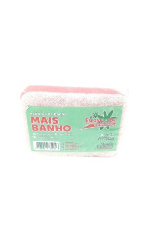 16) ESPONJA BANHO DUPLA FACE PC/60