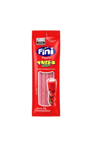 00) FINI TUBES AZEDINHO MORANGO NATA CX/12