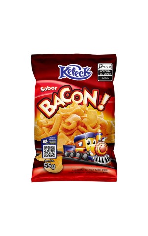 00) KELECK BACON BRANCO 55G PC/10