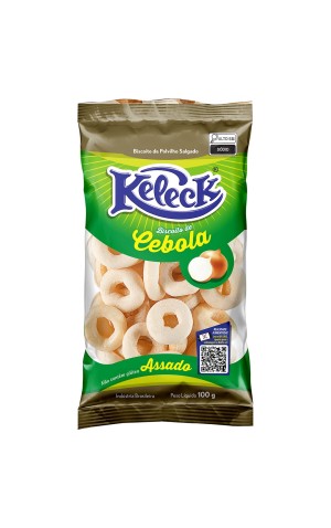 00) KELECK BISCOITO CEBOLA 100G CX/10