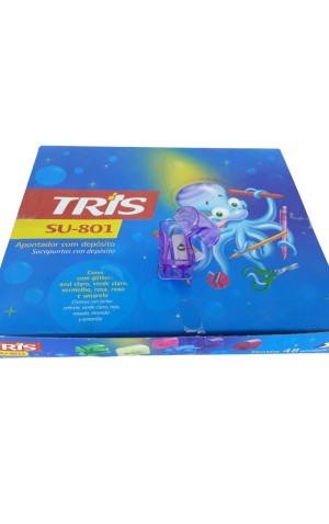 13) APONTADOR TRIS MINI COM CESTO CX/48