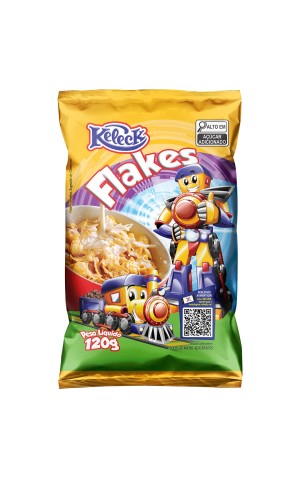 07) CEREAL FLAKES KELECK 120G CX/12