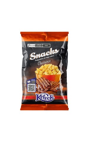 00) KELECK SNACK  70G CHURRASCO CX/20
