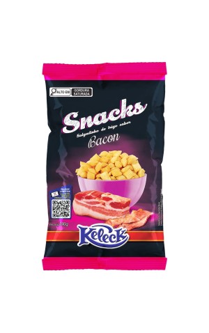 00) KELECK SNACK 140G BACON CX/14