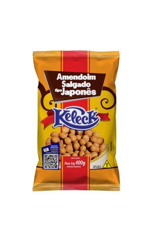 00) KELECK AMENDOIM 400G JAPONES PC/10
