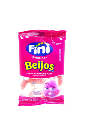 00) FINI 15G BEIJOS/MORANGO CX/12