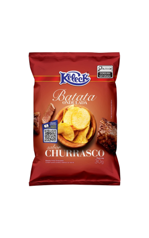 00) KELECK BATATA 30G CHURRASCO CX/14