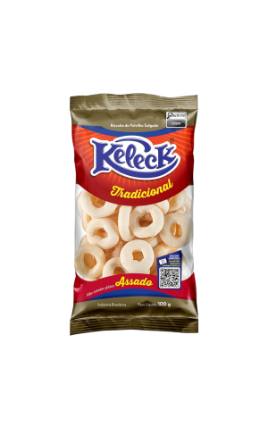 00) KELECK BISCOITO TRADICIONAL 100G CX/18