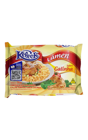00) KELECK MIOJO/LAMEN GALINHA 70G CX/50