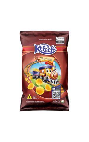 00)  KELECK SALGADINHO  27G CHURRASCO PC/10