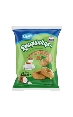 00) LUAN ROSQUINHA COCO 300G CX/12