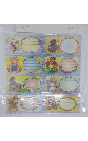 13) ETIQUETA PARA CADERNO PC/48